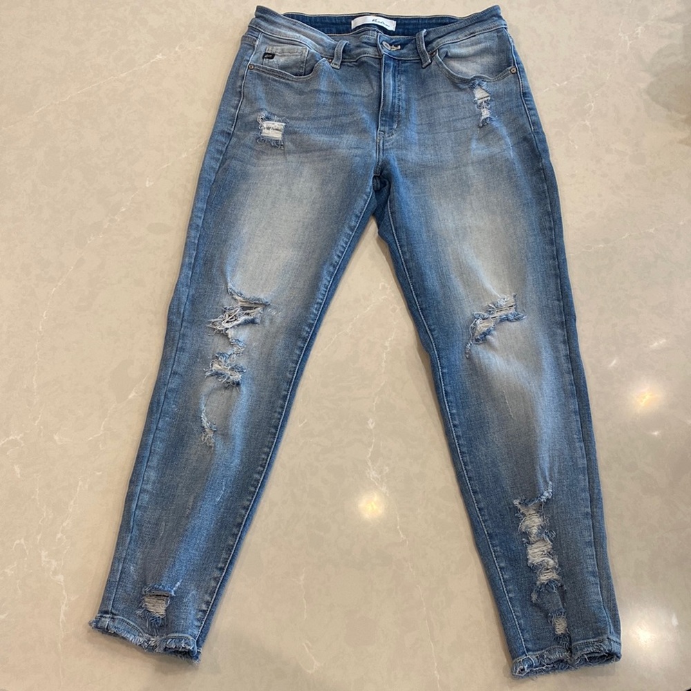 KanCan Mid Rise Ankle Skinny Jeans - Picture 6 of 11